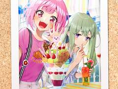 추억의 여름 사진 - 에무&네네