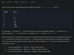 [2022.08.15] 13. Roman to Integer