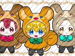 도리벤 미조중 5인방 다람쥐 망토