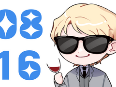 20220816 애쉬 레드릭 생일 기념 예절포카