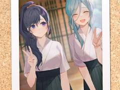 추억의 여름 사진 - 궁도부