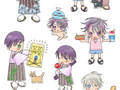 니지산지 로후마오 스티커 도안 공유