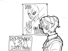 마블 올리지 않은 그림들