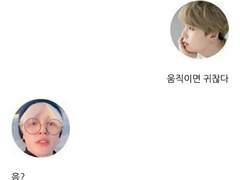 [방탄끼리 카톡하기] 게으른 앨리스 : 28