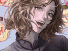 노바라 생일카페 협력그림