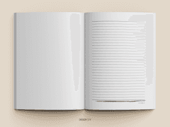 <데뷔 못하면 죽는 병 걸림> 테마 줄노트 내지 디자인