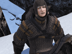 벼랑 끝에 선 남자