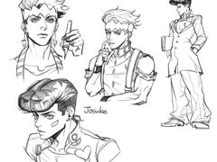 [죠죠] 4부 낙서