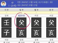 일간별 9월 이성 연애운