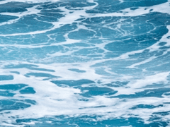 일렁이는 파도 조각