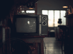 나는 텔레비전 화면이 무서웠다