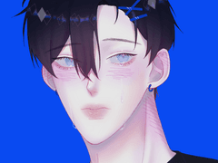 눈물 리더님 포토카드 도안