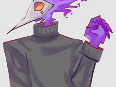 간단채색 반신 커미션