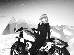 텍토리 흑백 커미션