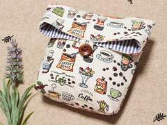 핸드메이드 단추 파우치