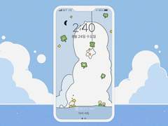 [배경화면] 구름에 두둥실