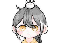 ~머리에 뭔가를 얹는~ 고정 SD 인장 커미션