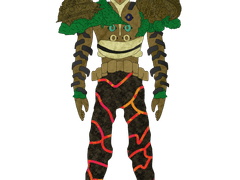 몬스터 설정화: 골렘 1종