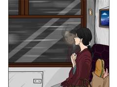 집으로 돌아가는 그녀