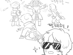 다시보니 재밌어서 올리는 사퍼일지 + 연성