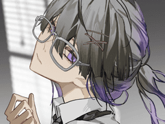 암흑 속의 그 아이.