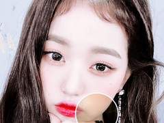 붉고 하얀 폴라 필터, 보정 필터, 폰토샵