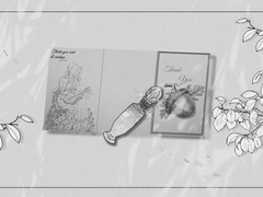 바다 향이 스며든 편지 한장.