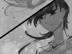 하늘나래 리메이크 전 삽화