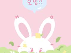 숲풀에서 빼꼼 김토끼