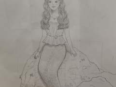 인어공주 그린 젤라또