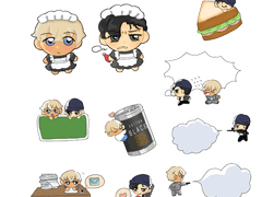 앜암 스티커 도안 배포