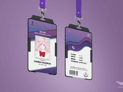 [DX3] RW스테이지 기반 야라이학원 학생증 굿즈 도안 배포