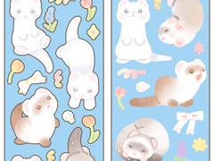 나눈 페럿 스티커ㅣ 굿노트용