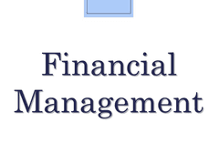 재무관리 1강 문제 : Financial Management