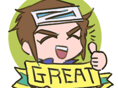 컨티뉴얼 스티커 무료?도안