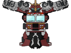 밴다이저 그림 한정 메카 '플레임버스터'