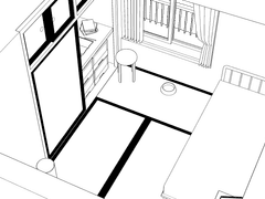 [3D 동인 소재] 마츠노 치후유 방