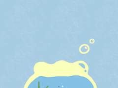 <배경화면 공유> : 물꼬기 어항 🐟