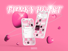 ｡･:*˚:✧｡펑키 하트 배경화면♥⁎ ˚ 𓄼 ·