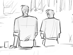 문대왼 합작에 참여한 사랑방손님 문국 ..