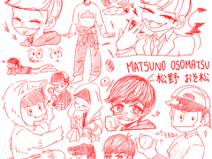 오소마츠상 연성 백업