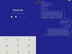 Blue Gray: Kakao Talk Theme