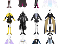 의상 디자인 (큰 마네킹)