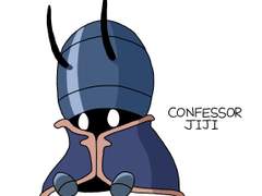 할로우 나이트의 Confessor Jiji