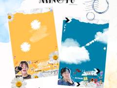 세븐틴 민규 생일 인생네컷 프레임 배포