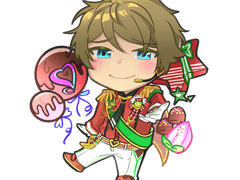 미도리 위주의 낙서