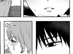 흑백만화 커미션 샘플