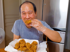 먹방 브베 - bhc 후라이드 치킨 먹방