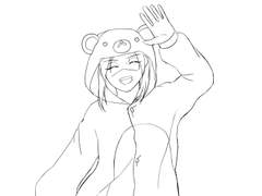 [카카이루ts] 리X쿠마 커플잠옷