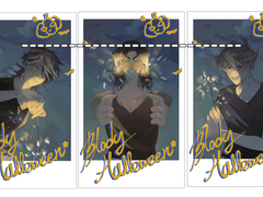 [도리벤]바지트리오 불꽃놀이 폴라로이드 도안 배포